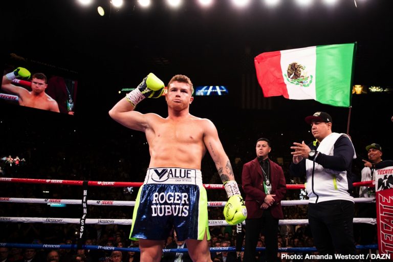 Canelo Alvarez wants to expand his brand into the UK market