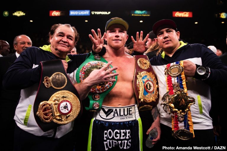 Eddie Hearn predicts Canelo Alvarez will offer Saunders a new deal