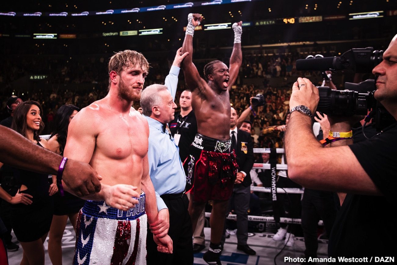 Is Floyd Mayweather overlooking Logan Paul?