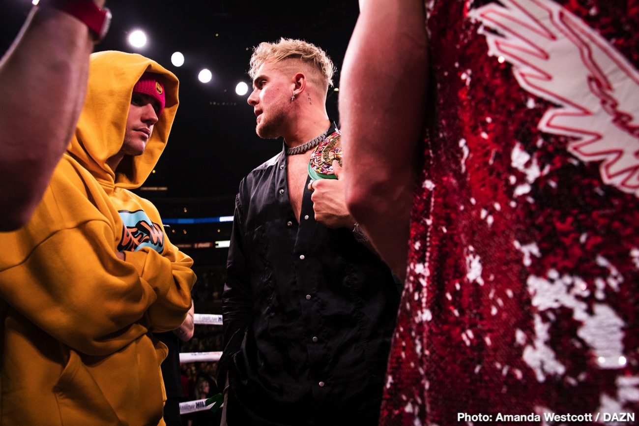 Jake Paul talks KSI, McGregor and Ryan Garcia