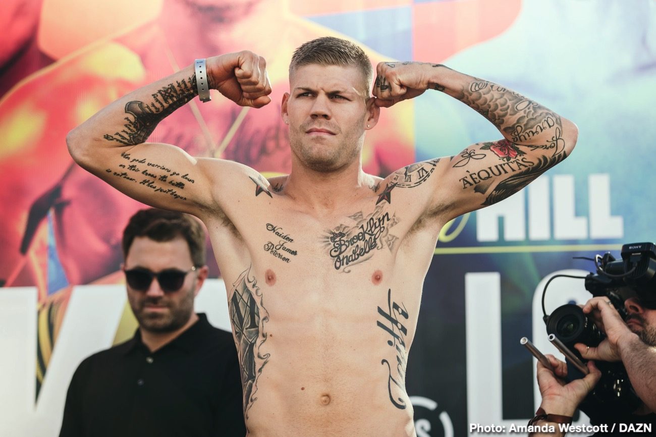 Saunders vs Coceres, Haney vs Santiago DAZN Weigh In Results