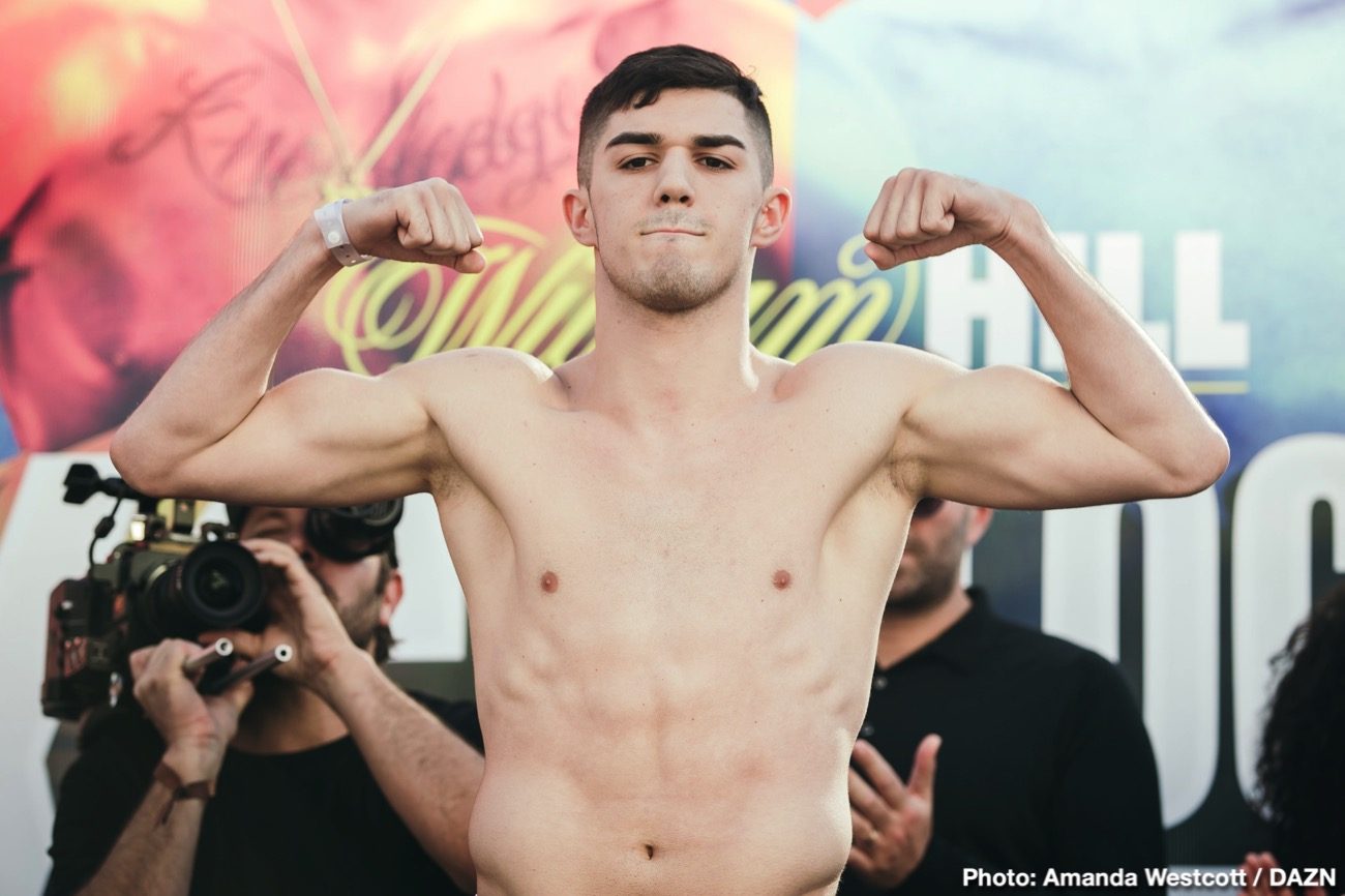 Saunders vs Coceres, Haney vs Santiago DAZN Weigh In Results