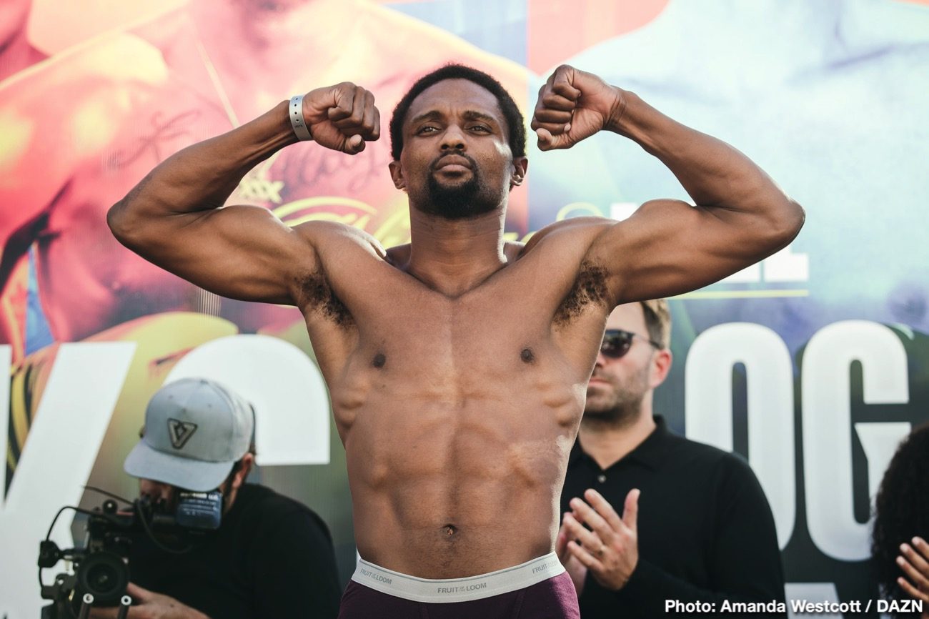 Saunders vs Coceres, Haney vs Santiago DAZN Weigh In Results