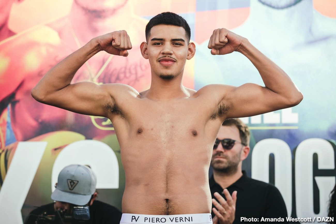 Saunders vs Coceres, Haney vs Santiago DAZN Weigh In Results