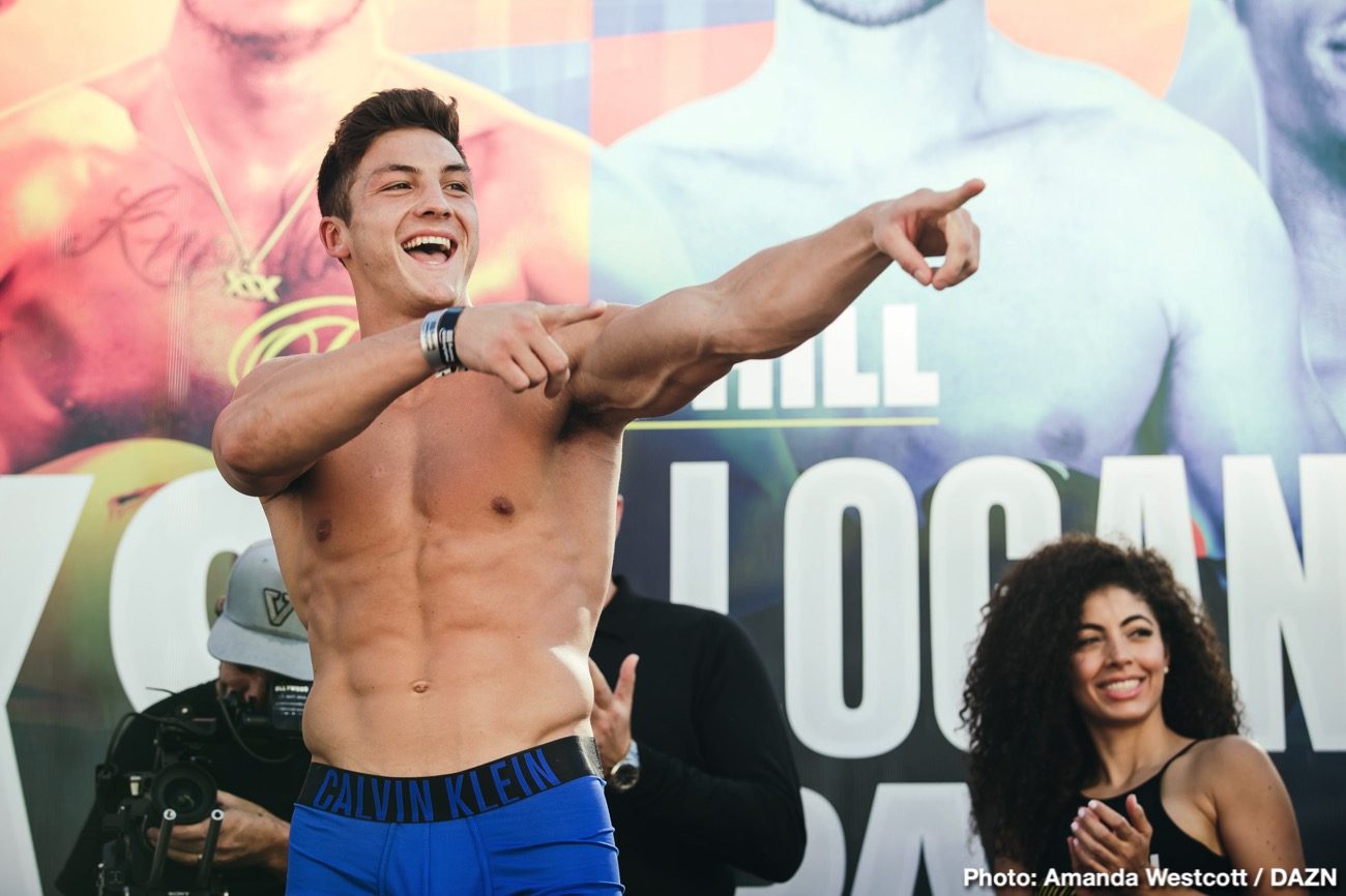 Saunders vs Coceres, Haney vs Santiago DAZN Weigh In Results