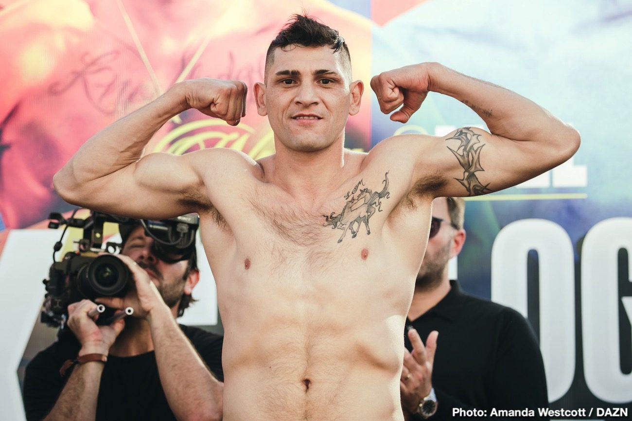 Saunders vs Coceres, Haney vs Santiago DAZN Weigh In Results