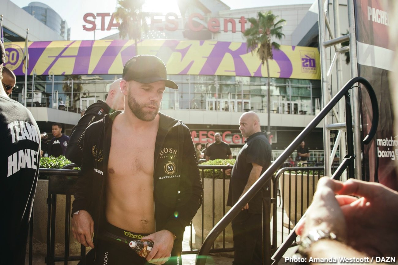 Saunders vs Coceres, Haney vs Santiago DAZN Weigh In Results
