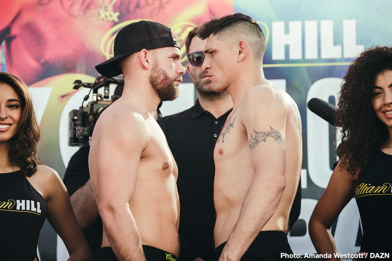 Saunders vs Coceres, Haney vs Santiago DAZN Weigh In Results
