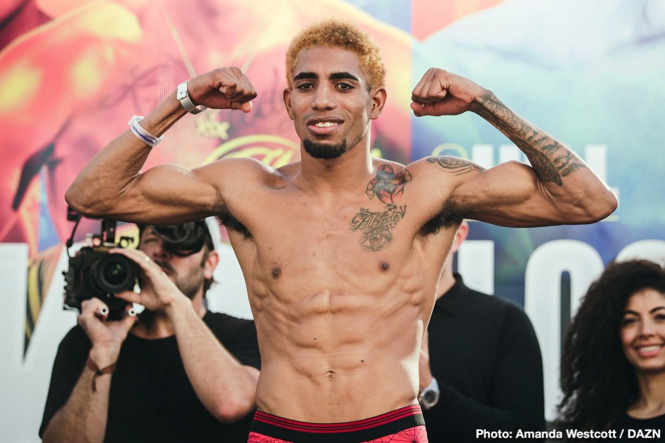 Saunders vs Coceres, Haney vs Santiago DAZN Weigh In Results