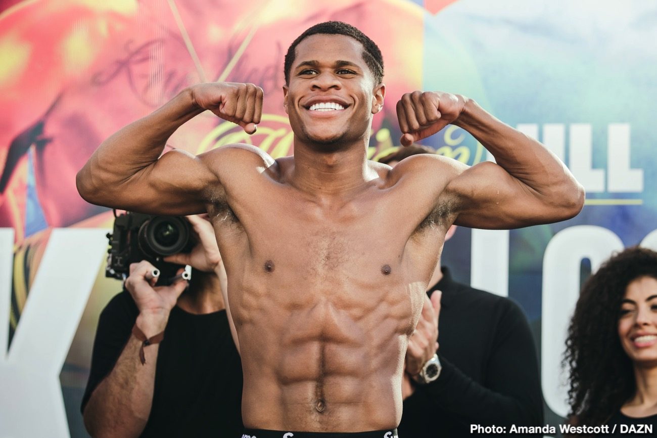 Saunders vs Coceres, Haney vs Santiago DAZN Weigh In Results