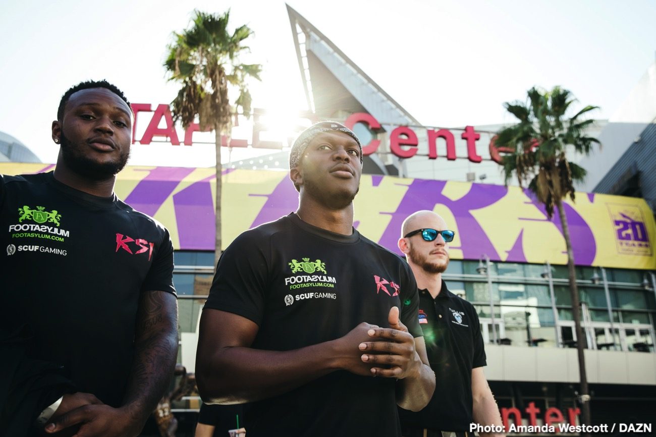 Photo: 0-DAZN - KSI vs Logan Paul 2 - LA - Weigh In - WESTCOTT-042 0-DAZN - KSI vs Logan Paul 2 - LA - Weigh In - WESTCOTT-042
