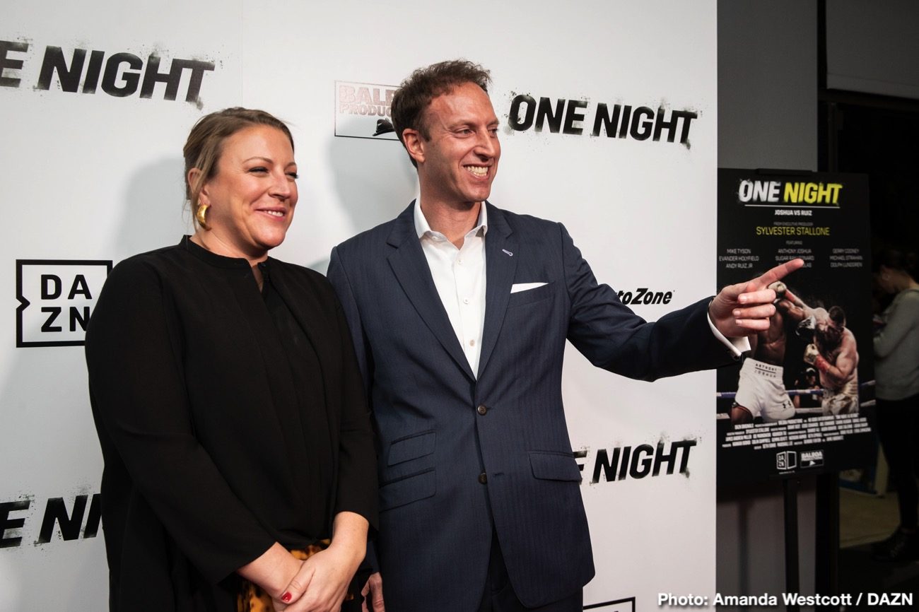 WATCH: DAZN & Balboa Productions Present: "One Night: Joshua Vs. Ruiz"