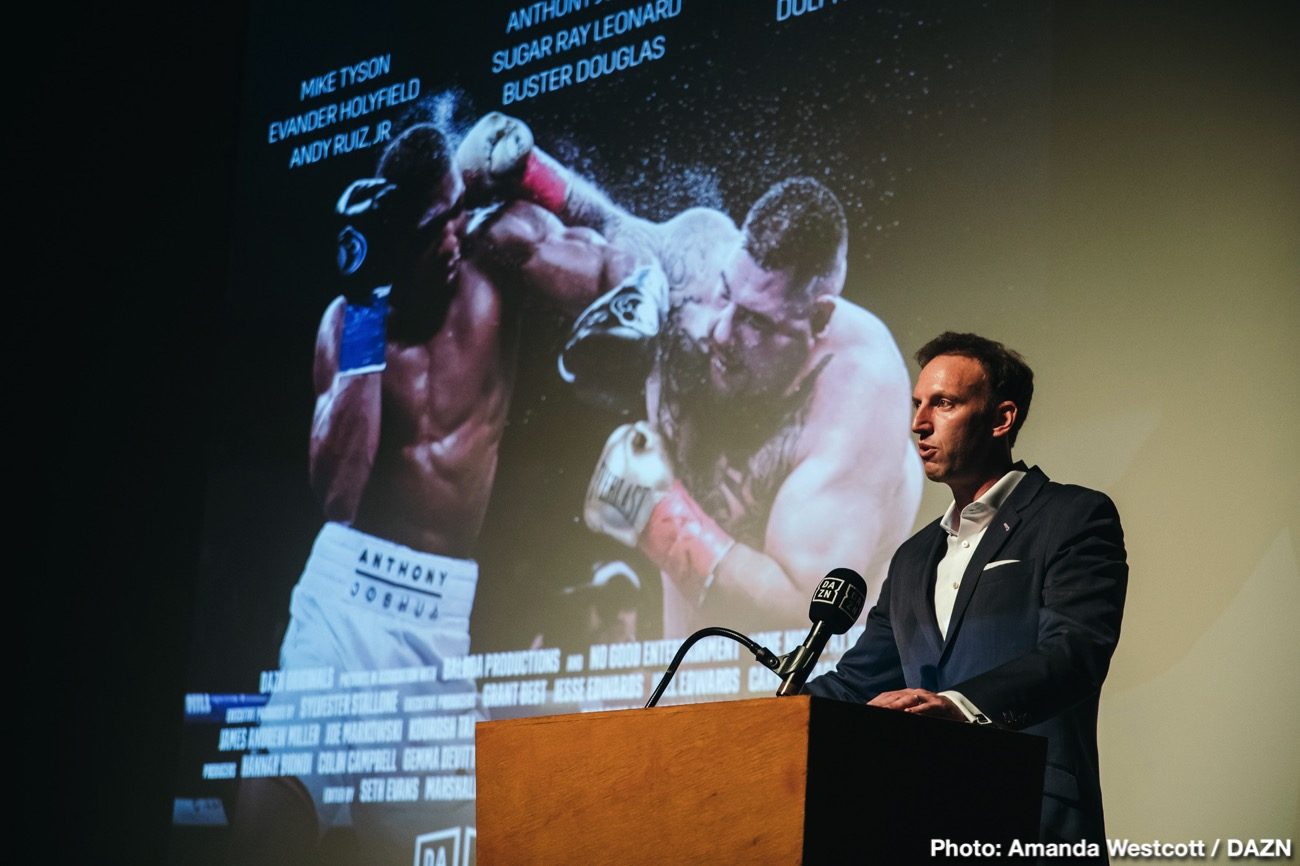 WATCH: DAZN & Balboa Productions Present: "One Night: Joshua Vs. Ruiz"