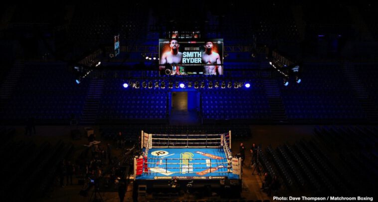 Anthony Fowler v Harry Scarff In a poor performance, WBA Super World super middleweight champion Callum Smith (27-0, 19 KOs) labored hard to win a 12 round unanimous decision over John 'Gorilla' Ryder (28-5, 16 KOs) on Saturday night at the M&S Bank Arena in Liverpool.