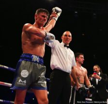 Tom Aitchson v Matija Petrinic In a poor performance, WBA Super World super middleweight champion Callum Smith (27-0, 19 KOs) labored hard to win a 12 round unanimous decision over John 'Gorilla' Ryder (28-5, 16 KOs) on Saturday night at the M&S Bank Arena in Liverpool.