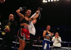 Terri Harper Vs Viviane Obenauf Anthony Crolla, Hopey Price, Katie Taylor - Crolla signs off with points win in final fight