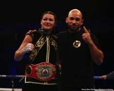 Katie Taylor Vs Christina Linardatou Anthony Crolla, Hopey Price, Katie Taylor - Crolla signs off with points win in final fight