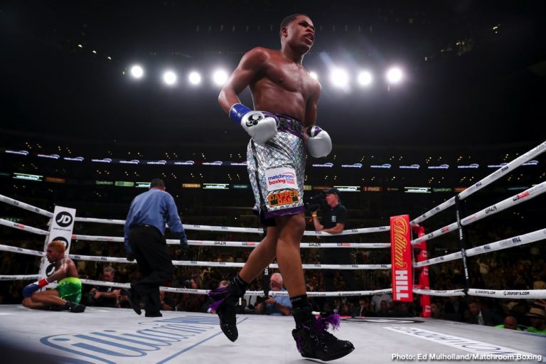 RESULTS: Devin Haney outpoints Santiago, Billy Joe Saunders defeats Coceres