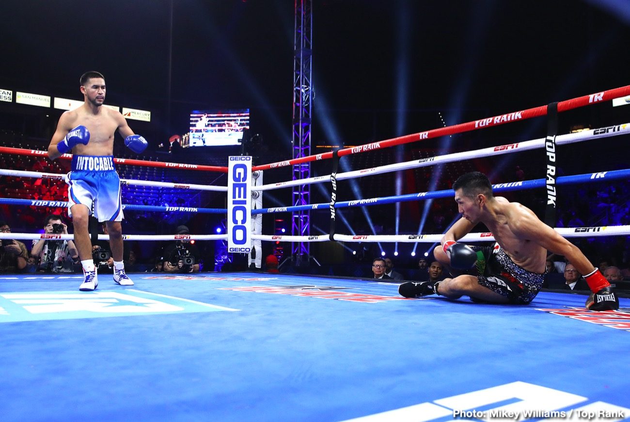 RESULTS: Miguel Berchelt stops Sosa, Javier Molina KOs Okada in 1