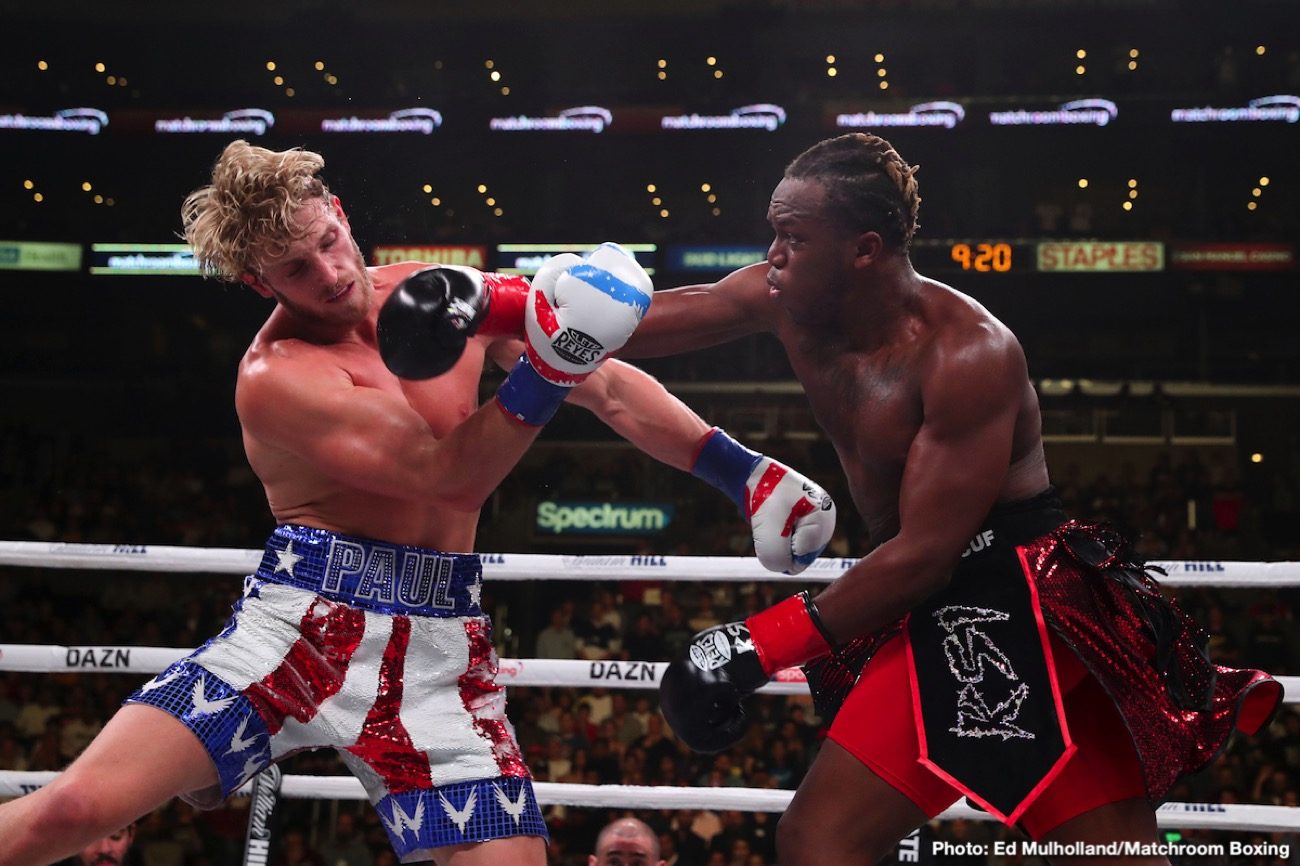 Live Updates: KSI defeats Logan Paul - Haney beats Santiago; Saunders KOs Coceres - DAZN