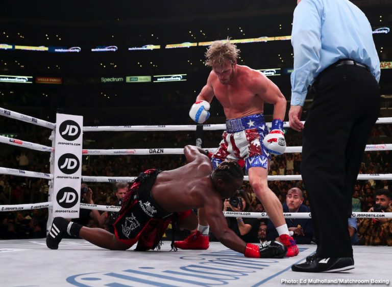 Live Updates: KSI defeats Logan Paul - Haney beats Santiago; Saunders KOs Coceres - DAZN