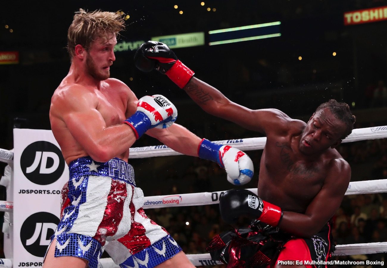 Live Updates: KSI defeats Logan Paul - Haney beats Santiago; Saunders KOs Coceres - DAZN