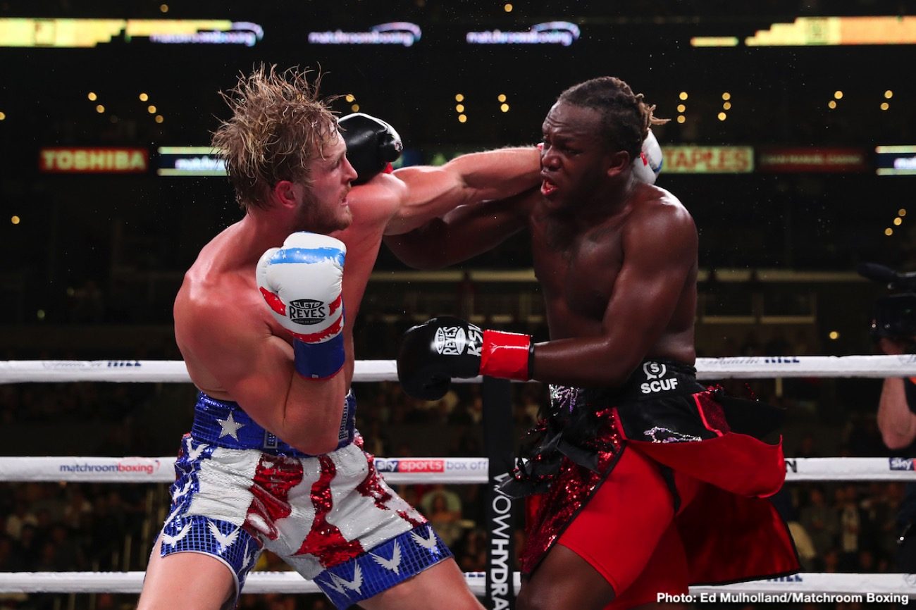 Live Updates: KSI defeats Logan Paul - Haney beats Santiago; Saunders KOs Coceres - DAZN