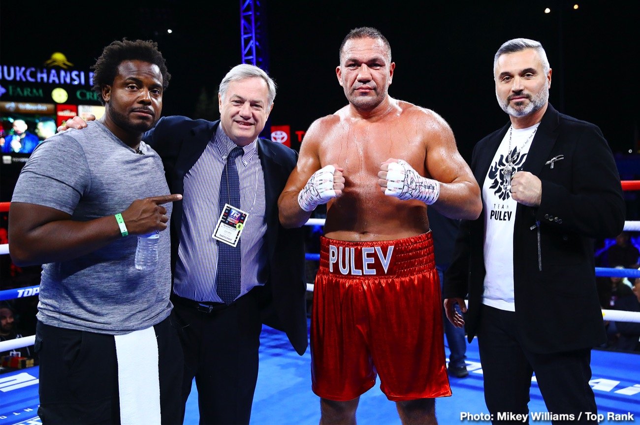 Kubrat Pulev promoter accuses Eddie Hearn of AJ 'smoke and mirror' negotiations...