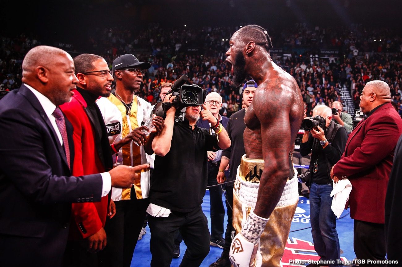 RESULTS: Wilder KOs Ortiz In Seven, Santa Cruz Wins