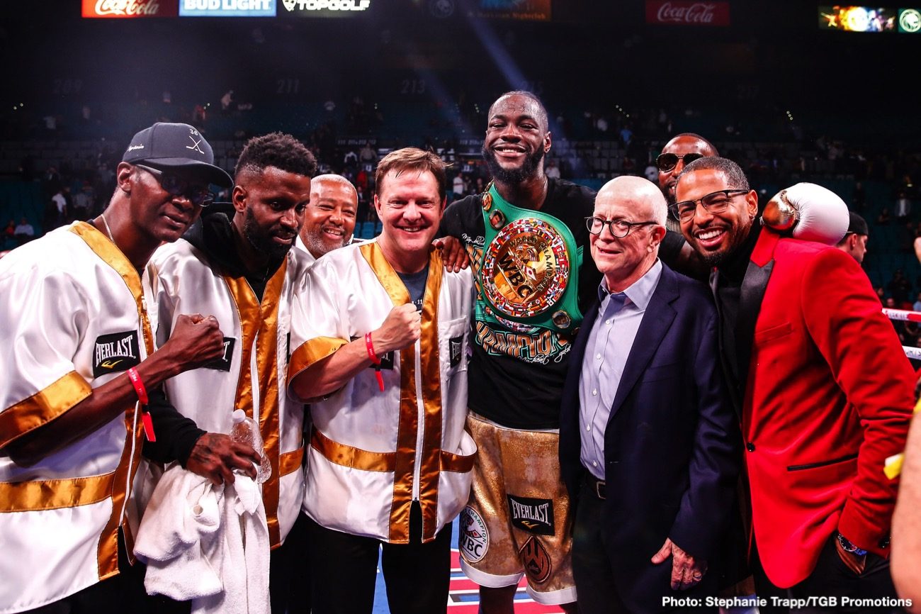 RESULTS: Wilder KOs Ortiz In Seven, Santa Cruz Wins