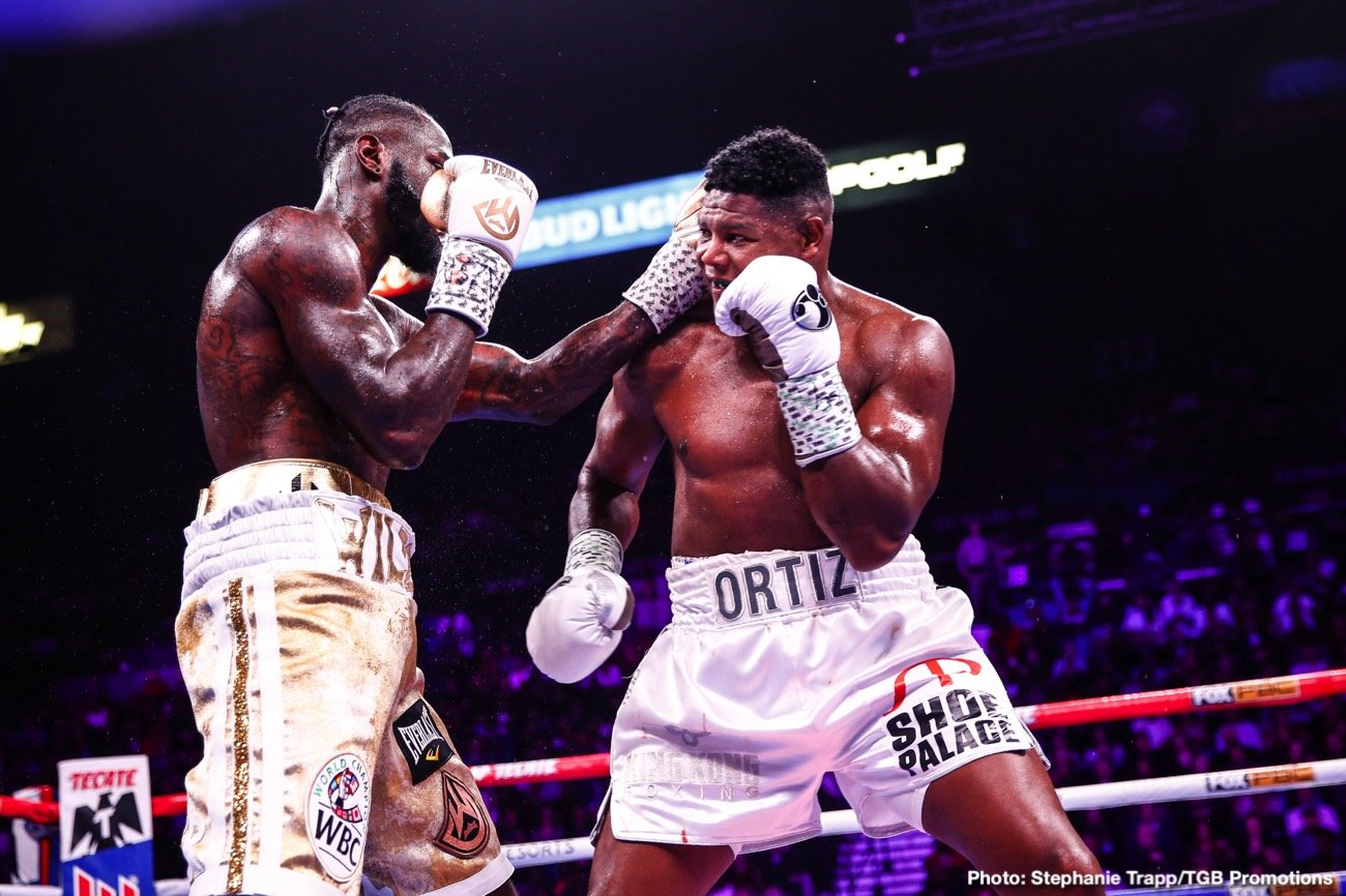 Wilder SMASHES Ortiz, next up is Tyson Fury