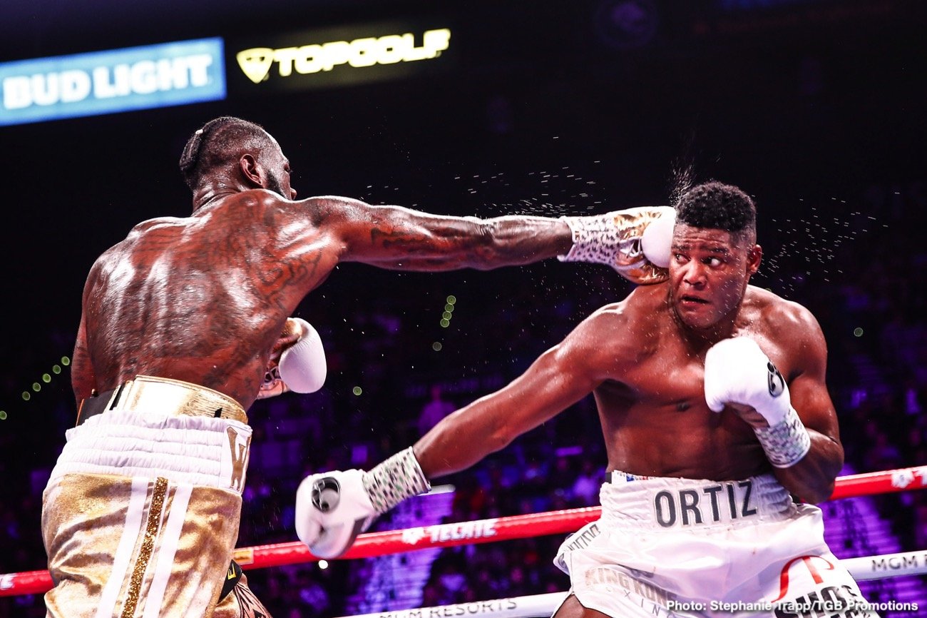 Wilder SMASHES Ortiz, next up is Tyson Fury