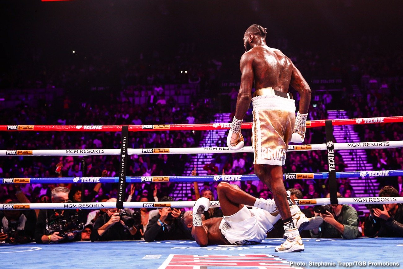 Wilder SMASHES Ortiz, next up is Tyson Fury