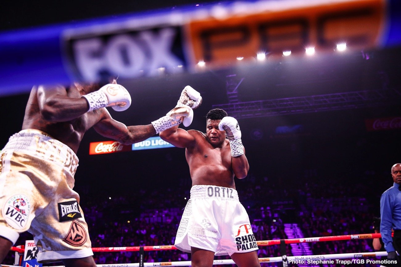 Wilder SMASHES Ortiz, next up is Tyson Fury