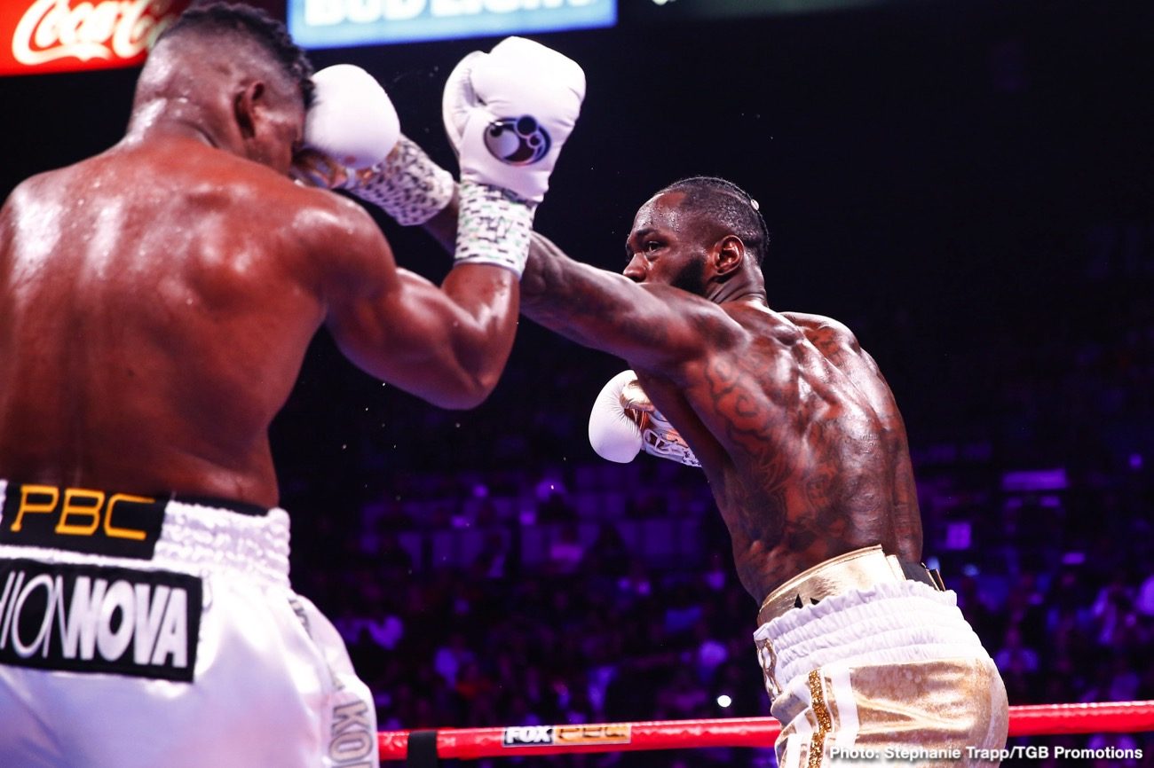 RESULTS: Wilder KOs Ortiz In Seven, Santa Cruz Wins