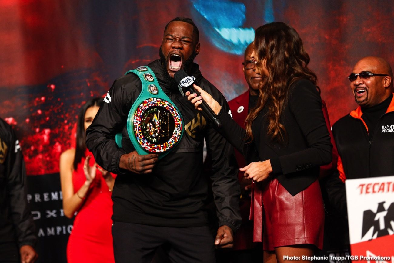 Luis Ortiz looks TRIM for Deontay Wilder rematch - weigh-in results