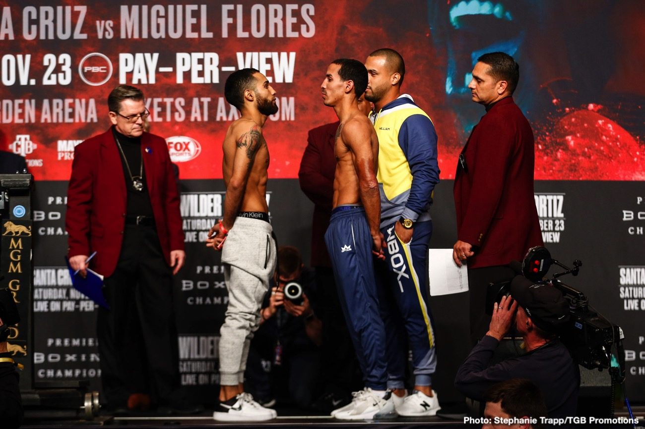 Luis Ortiz looks TRIM for Deontay Wilder rematch - weigh-in results