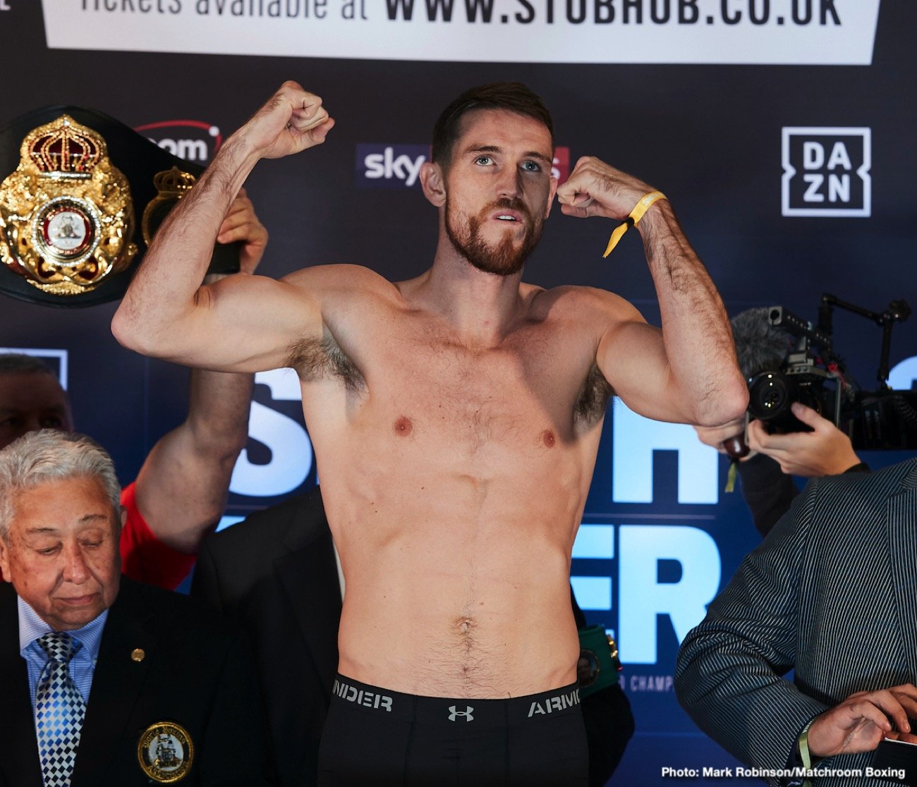 WATCH LIVE: Callum Smith - Ryder Weigh In Live Stream 3 Callum Smith, John Ryder - John Ryder has warned Callum Smith that he is ready to rip his WBA Super-Middleweight World title away from him and shatter his Anfield dream when they collide at the M&S Bank Arena Liverpool on Saturday, live on Sky Sports in the UK and DAZN in the US.