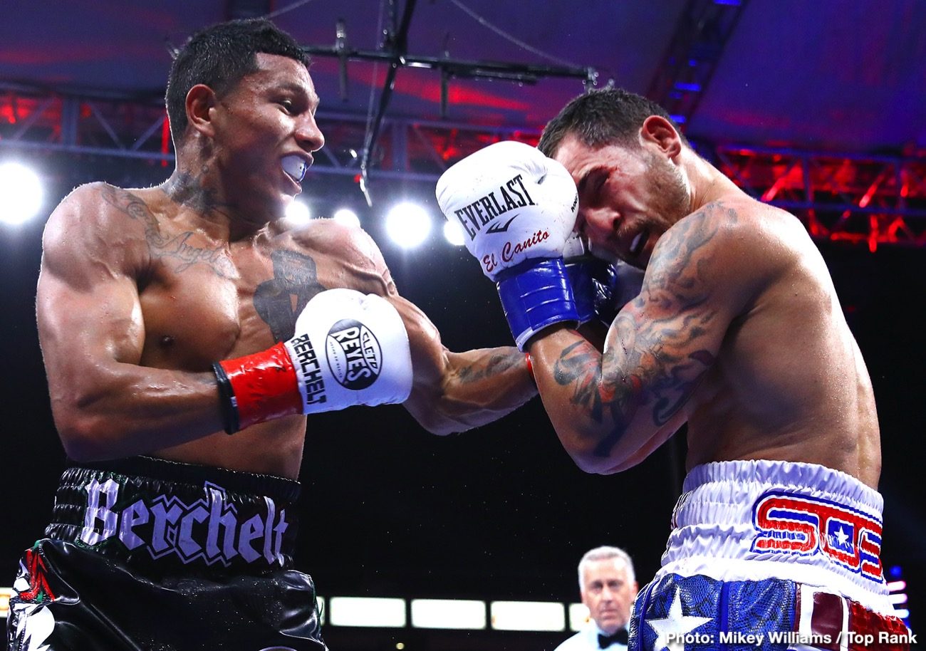 RESULTS: Miguel Berchelt stops Sosa, Javier Molina KOs Okada in 1