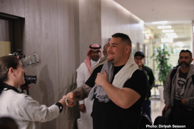 Joshua vs Ruiz 2: Andy Ruiz Lands In Saudi Arabia For Clash On The Dunes