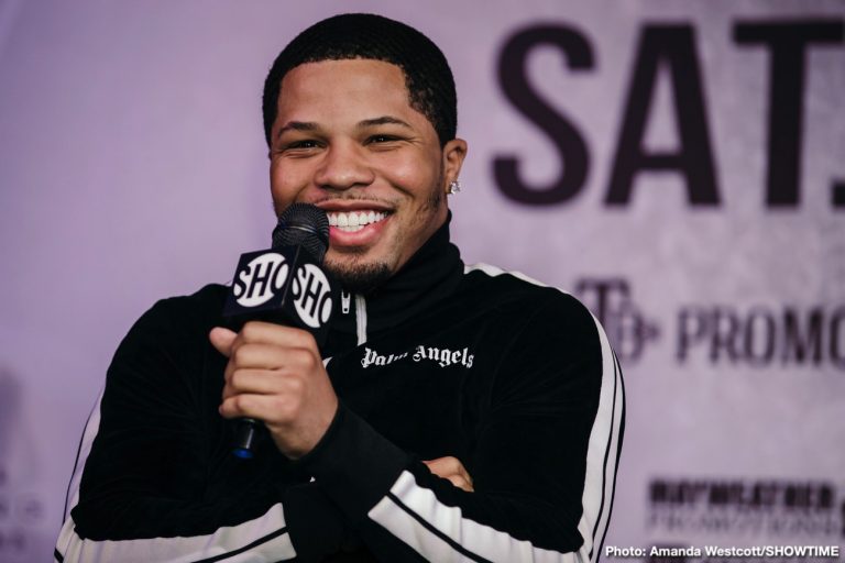 Gervonta Davis Interview Transcript - Davis vs Gamboa