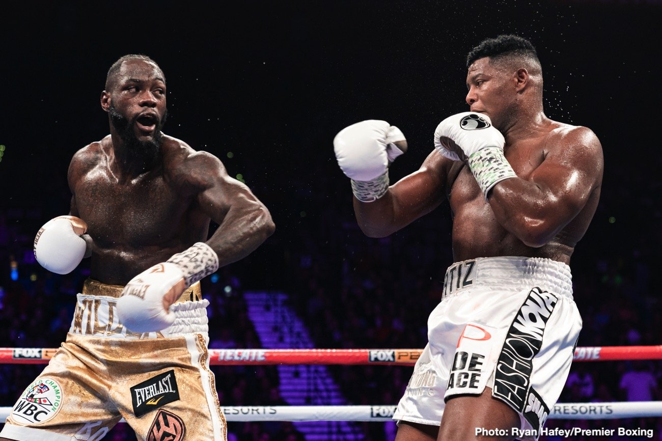 Wilder SMASHES Ortiz, next up is Tyson Fury