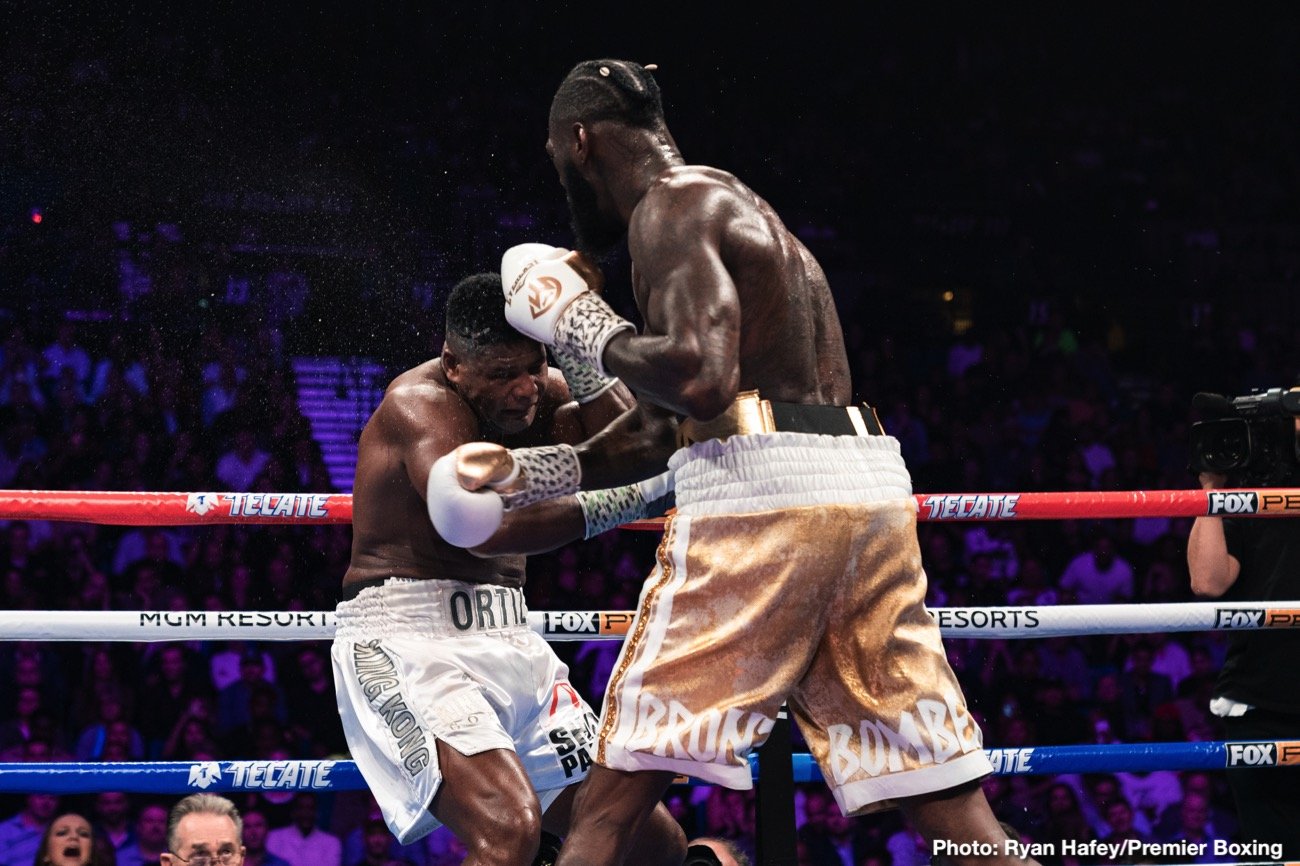 Wilder SMASHES Ortiz, next up is Tyson Fury