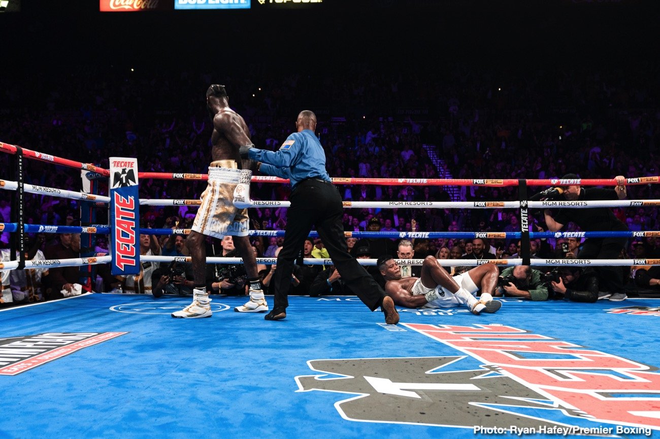 Wilder SMASHES Ortiz, next up is Tyson Fury