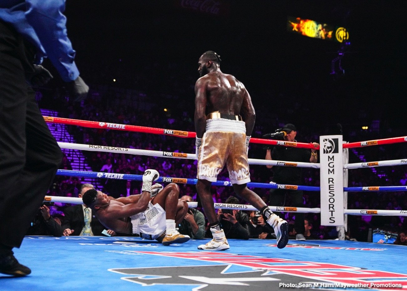 Wilder SMASHES Ortiz, next up is Tyson Fury