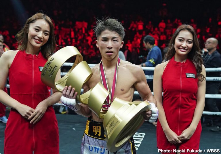 Naoya Inoue suffered orbital bone fracture & broken nose against Nonito Donaire