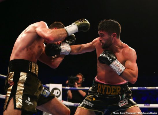 Callum Smith v John Ryder, In a poor performance, WBA Super World super middleweight champion Callum Smith (27-0, 19 KOs) labored hard to win a 12 round unanimous decision over John 'Gorilla' Ryder (28-5, 16 KOs) on Saturday night at the M&S Bank Arena in Liverpool.