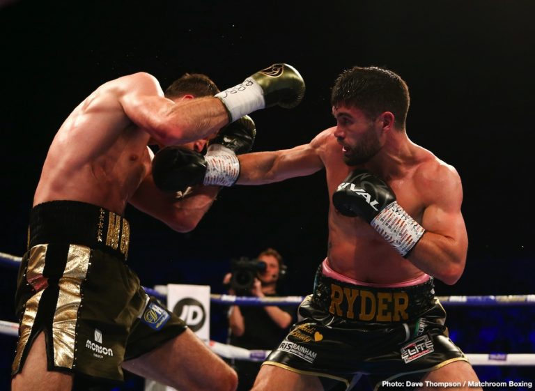 Callum Smith outpoints Ryder - Live Updates from Liverpool, UK