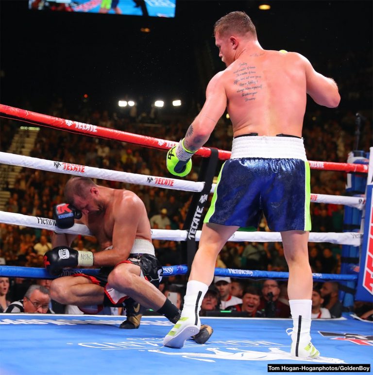 RESULTS: Canelo beats Kovalev to capture WBO 175lb title