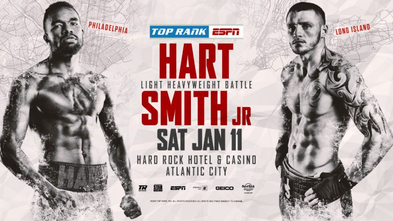Jesse Hart faces Joe Smith Jr. on January 11 on ESPN